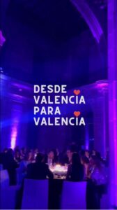 Cenas solidarias por Valencia